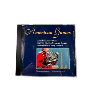 American Games United States Marine Band LtCol Foley Wind Band CD 20th Century